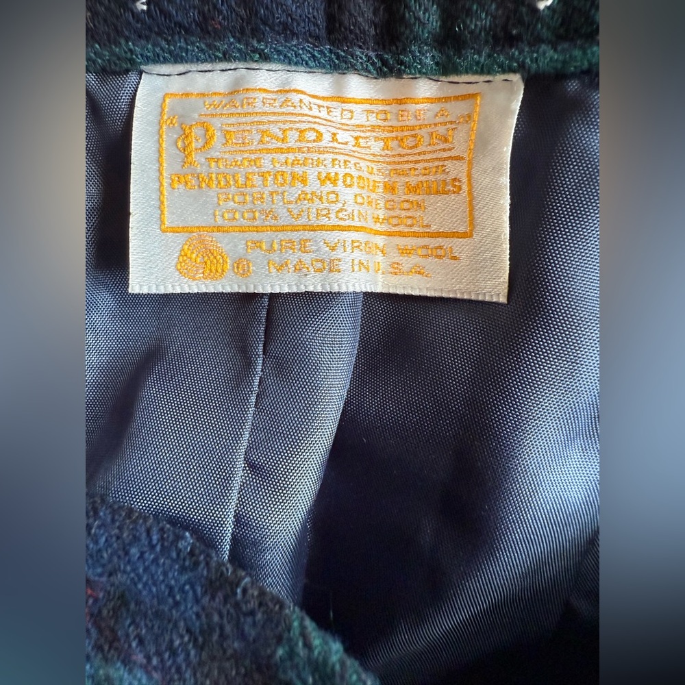 Vintage Pendleton Authentic Black Watch Tartan Pl… - image 8